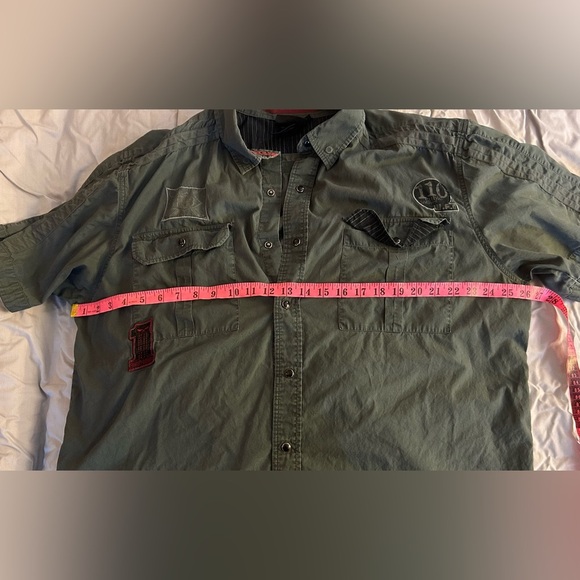 Harley-Davidson Grey Casual Button Down Shirt - Picture 3 of 7